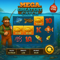 WinShark - Mega Greatest Catch Slot Game