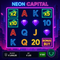 WinShark - Neon Capital Bonus Buy Slot Game