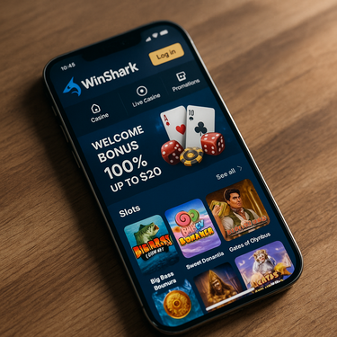WinShark Casino - Mobile Platform - Responsive Design for iOS and Android